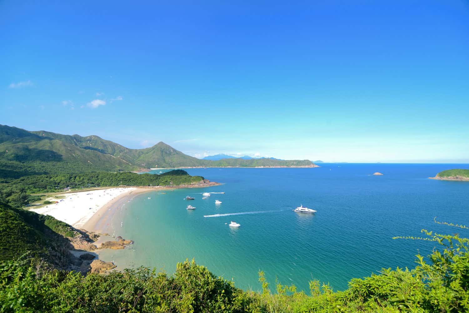 Ngắm nhìn bờ biển Sai Kung