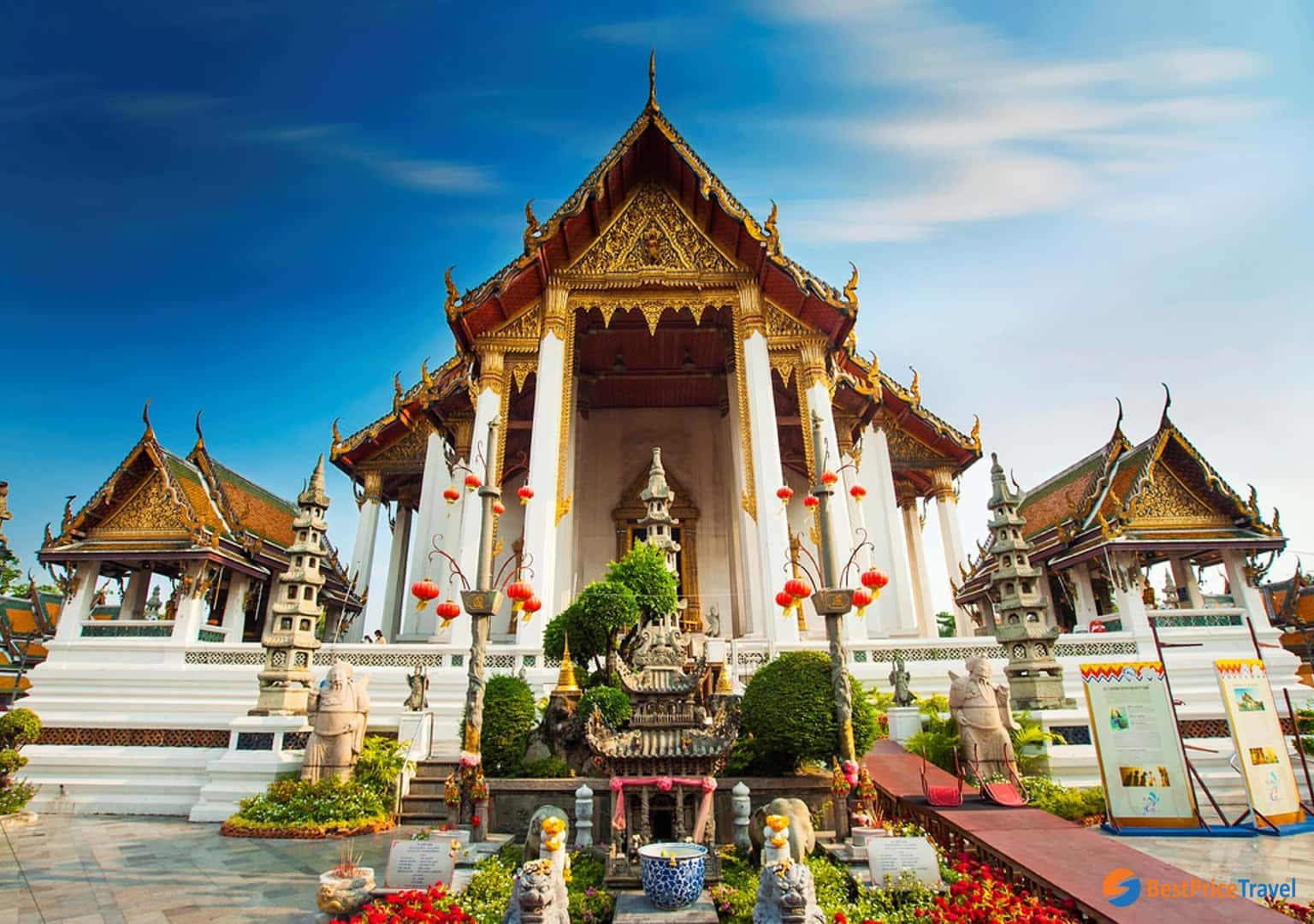 Chùa Wat Suthat ở Bangkok