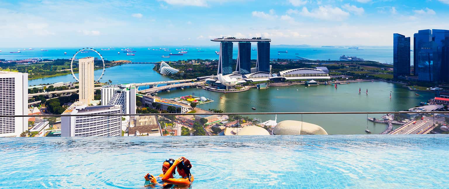 Top 10 bể bơi vô cực chất lượng nhất ở Singapore