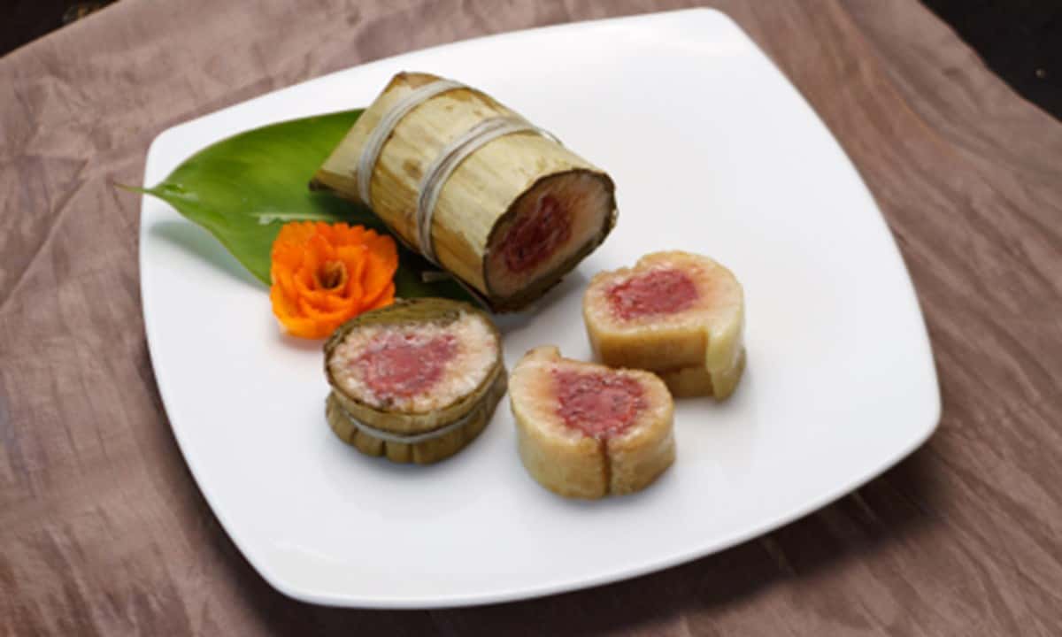 Rolled Banana Cake