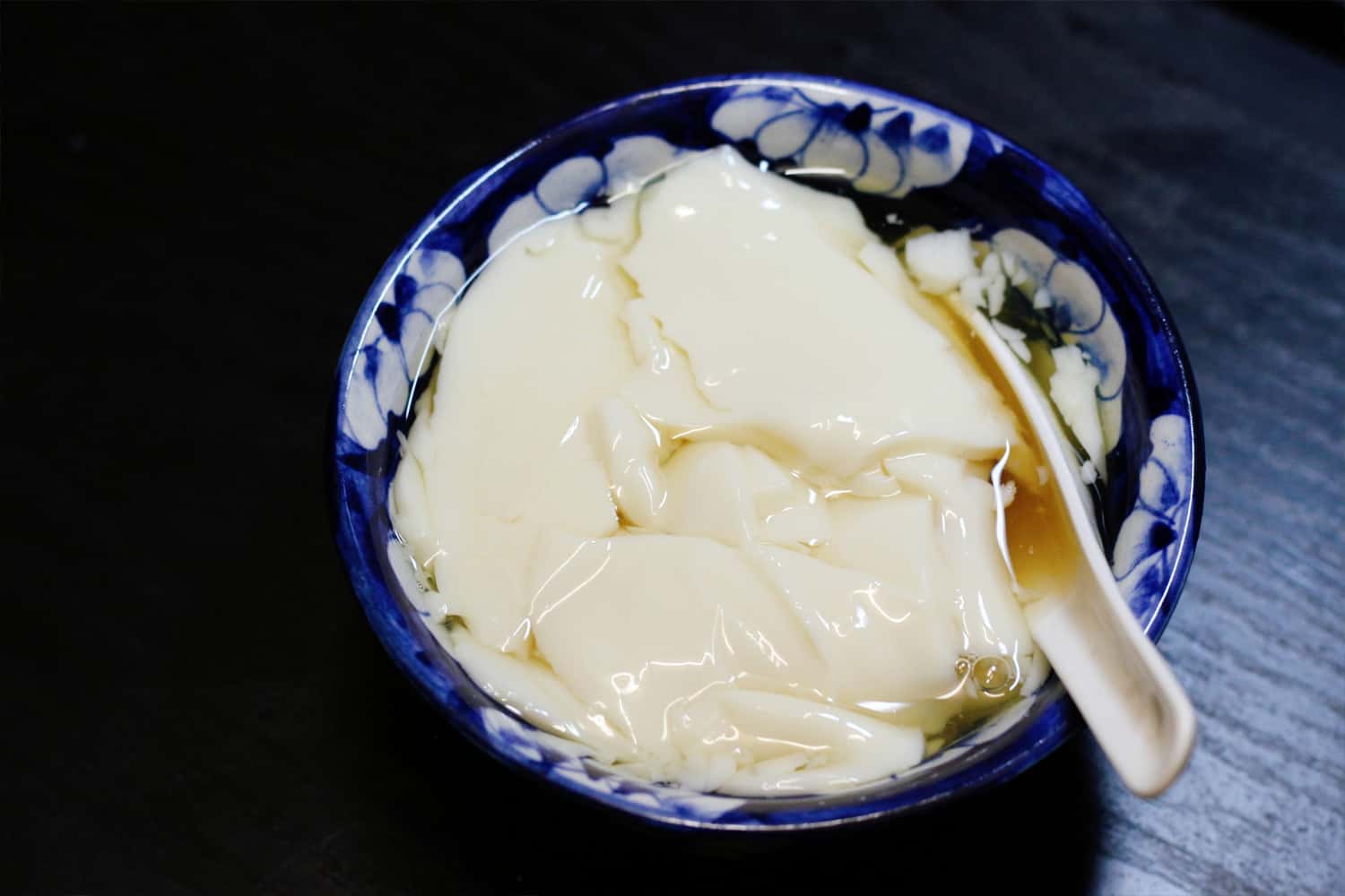 Tào phớ - tàu hũ nước đường