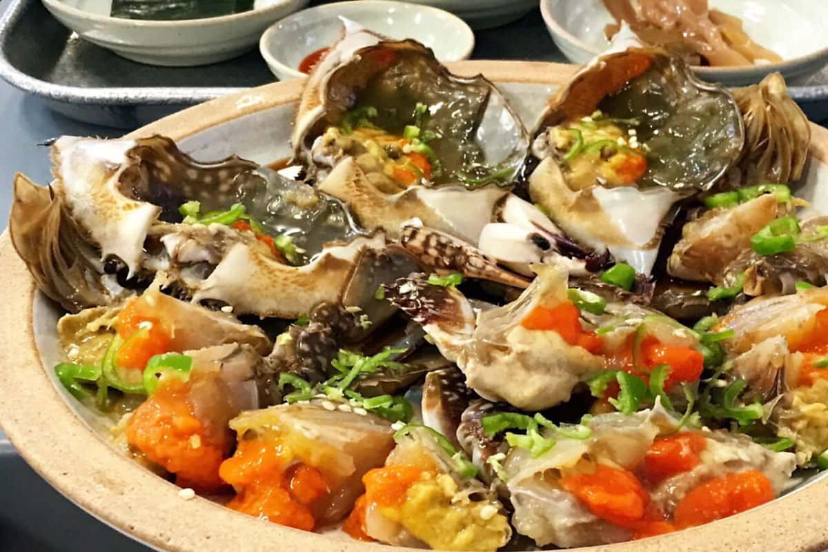 Cua ngâm Ganjang Gejang