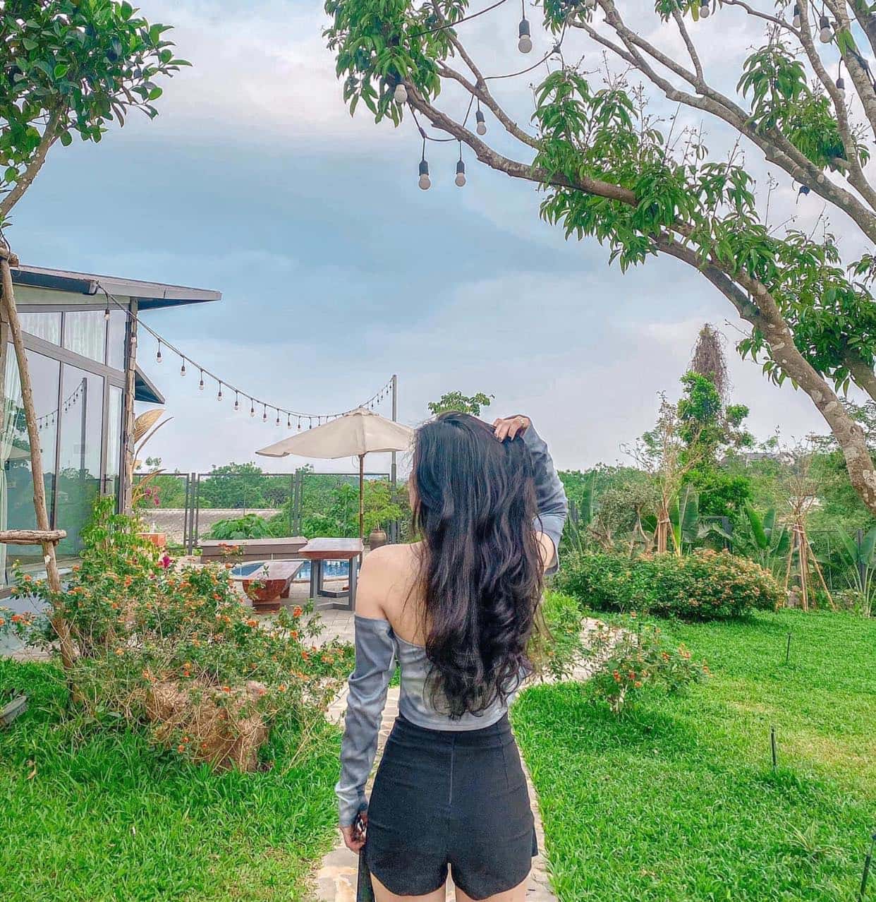 goc chup checkin chill villa ba vi ha noi