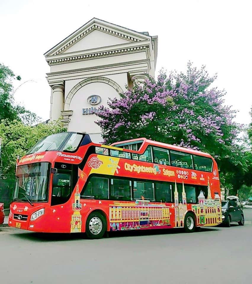 hop on hop off bus tour hanoi