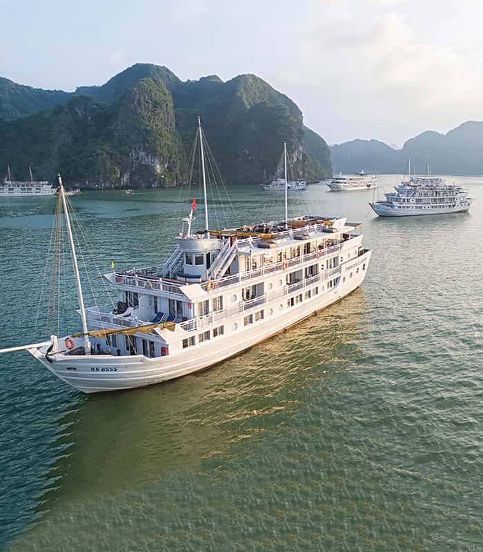 paradise sails 16 cabins ha long