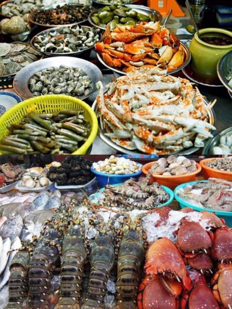 cho hai san xon luoi du lich bai truoc vung tau