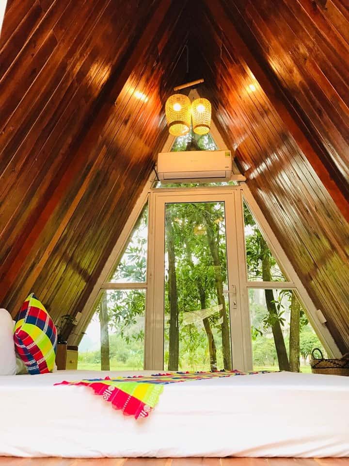 justfly trang an lamia bungalow triangle house couple ninh binh 