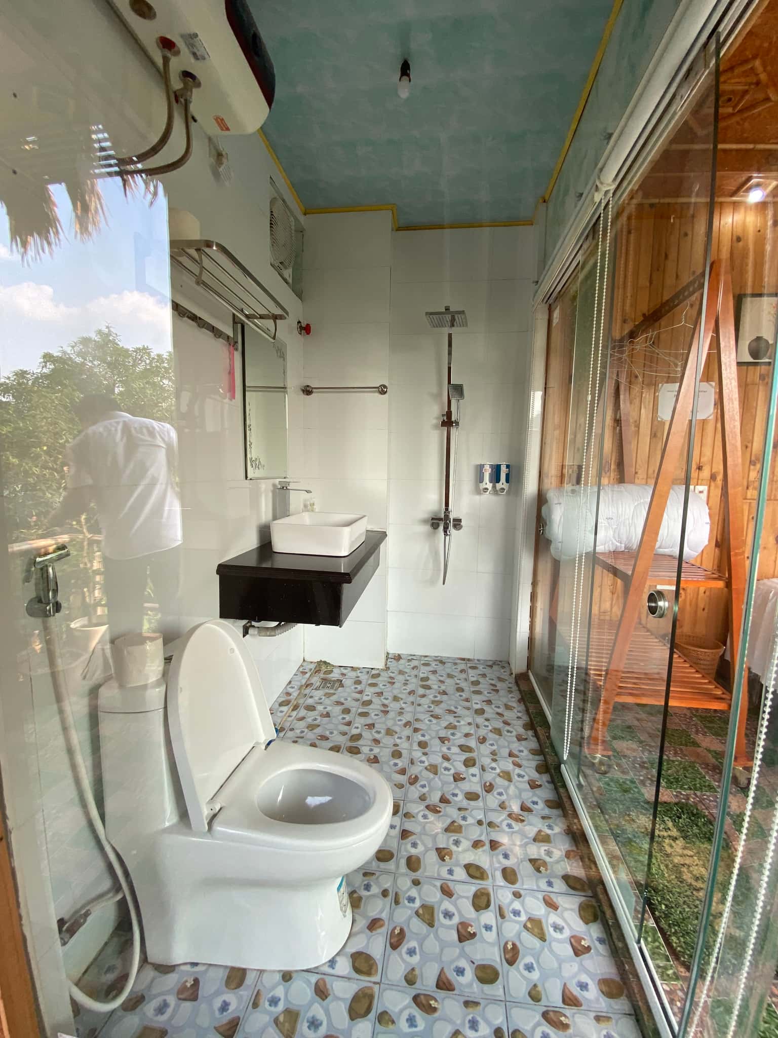 justfly phong luxury 2 nguoi hang mua bambo homestay