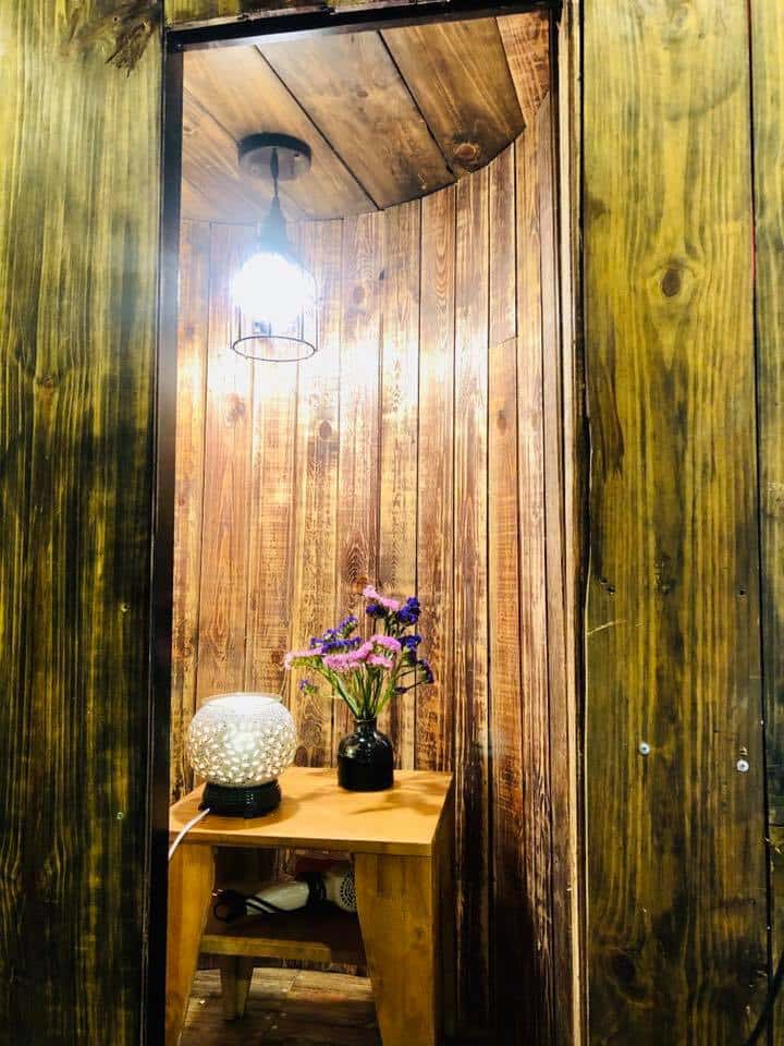 khong gian nha cay thong the moonlight homestay soc son ha noi