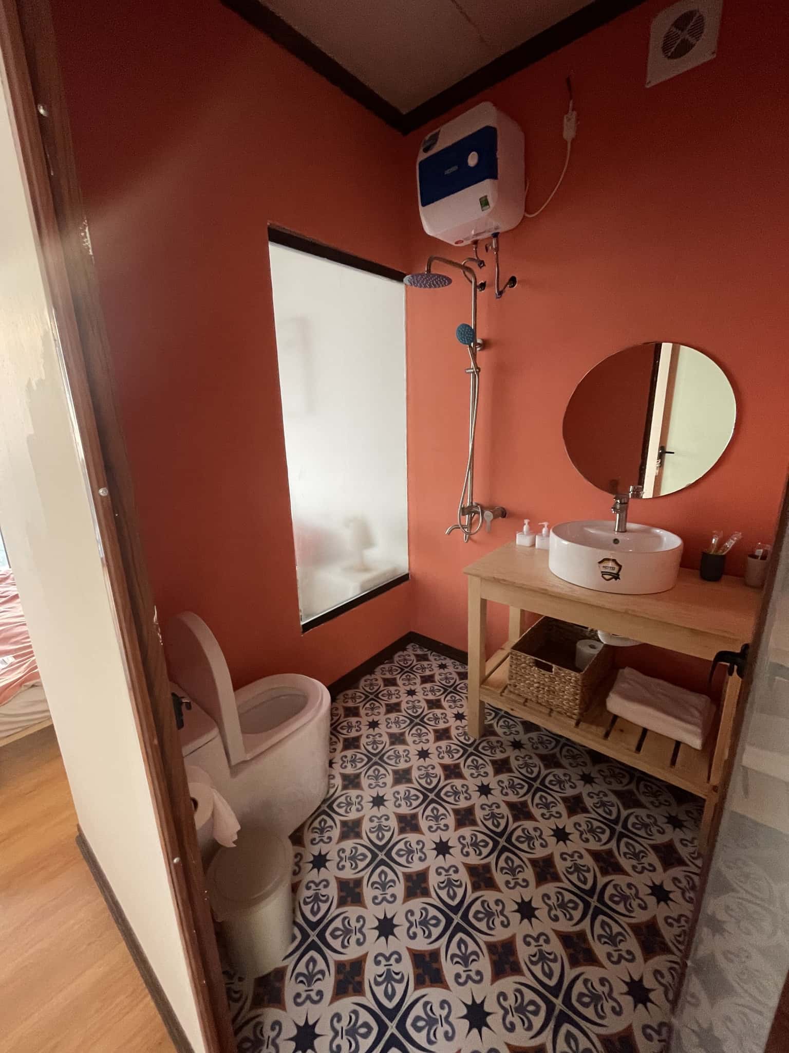 justfly duplex view room co la homestay tam dao