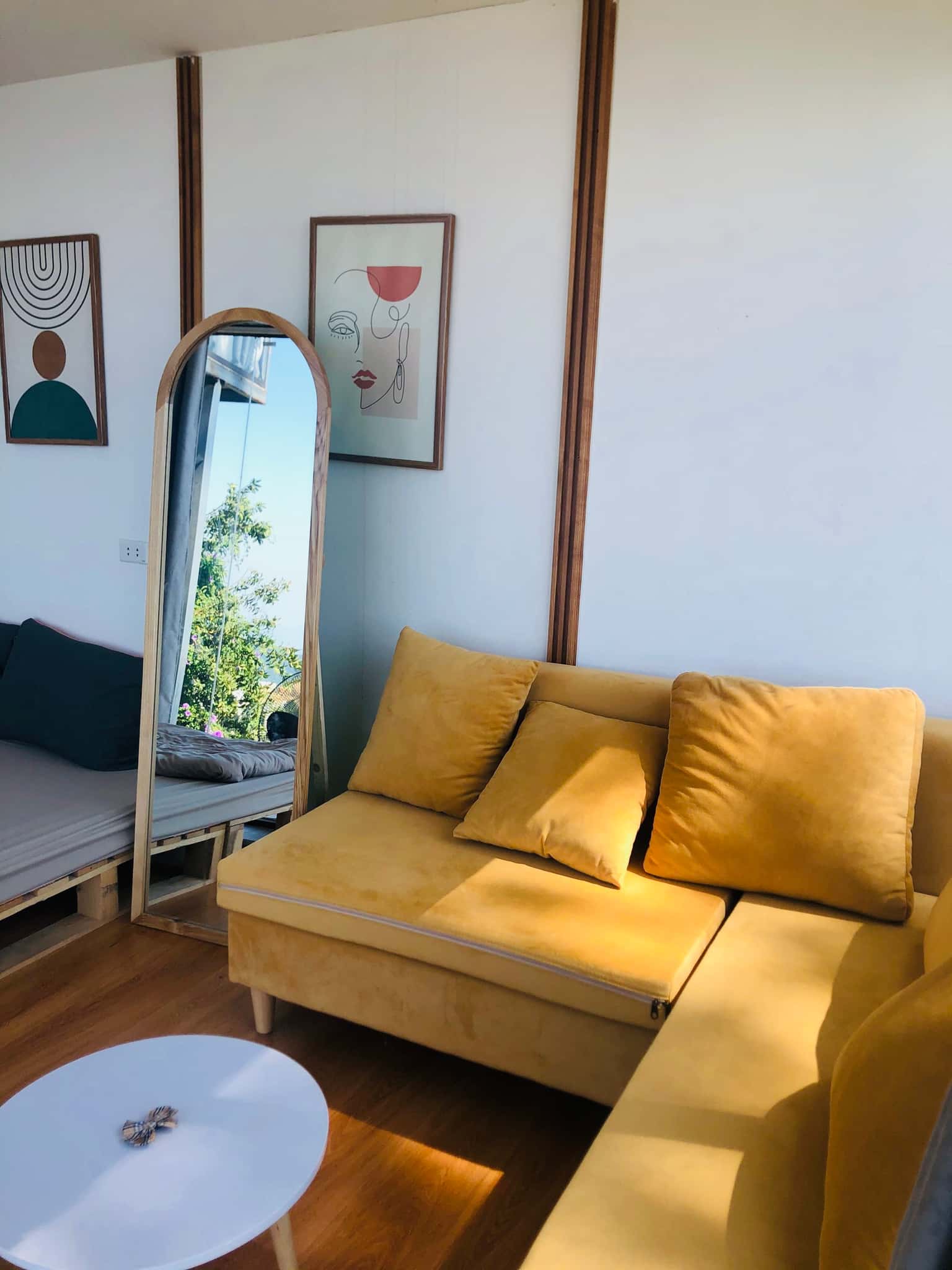 justfly twin room co la homestay tam đao