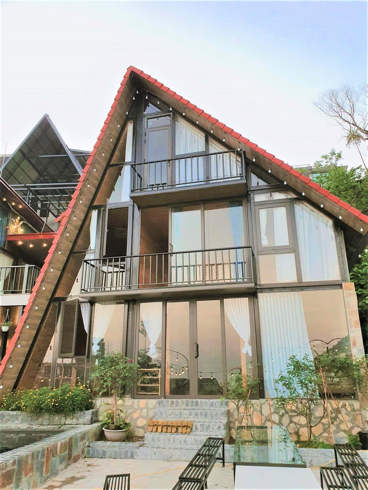 nha da giac bach xanh house tam dao