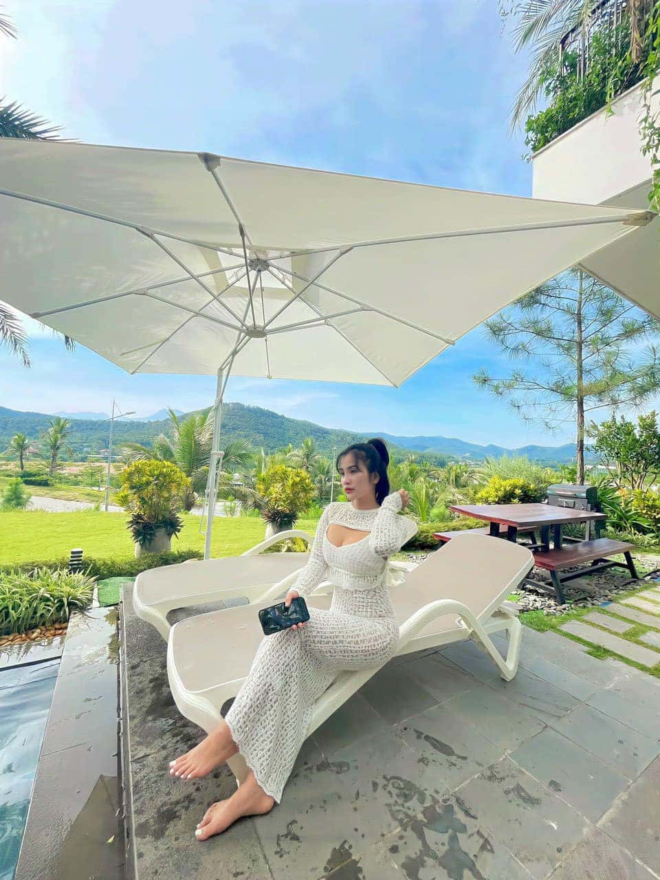 Ghế bể bơi 