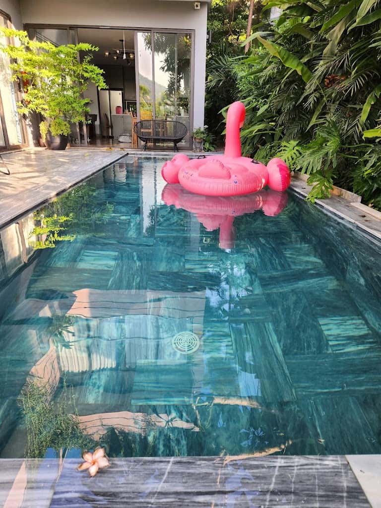 Private swimming pool