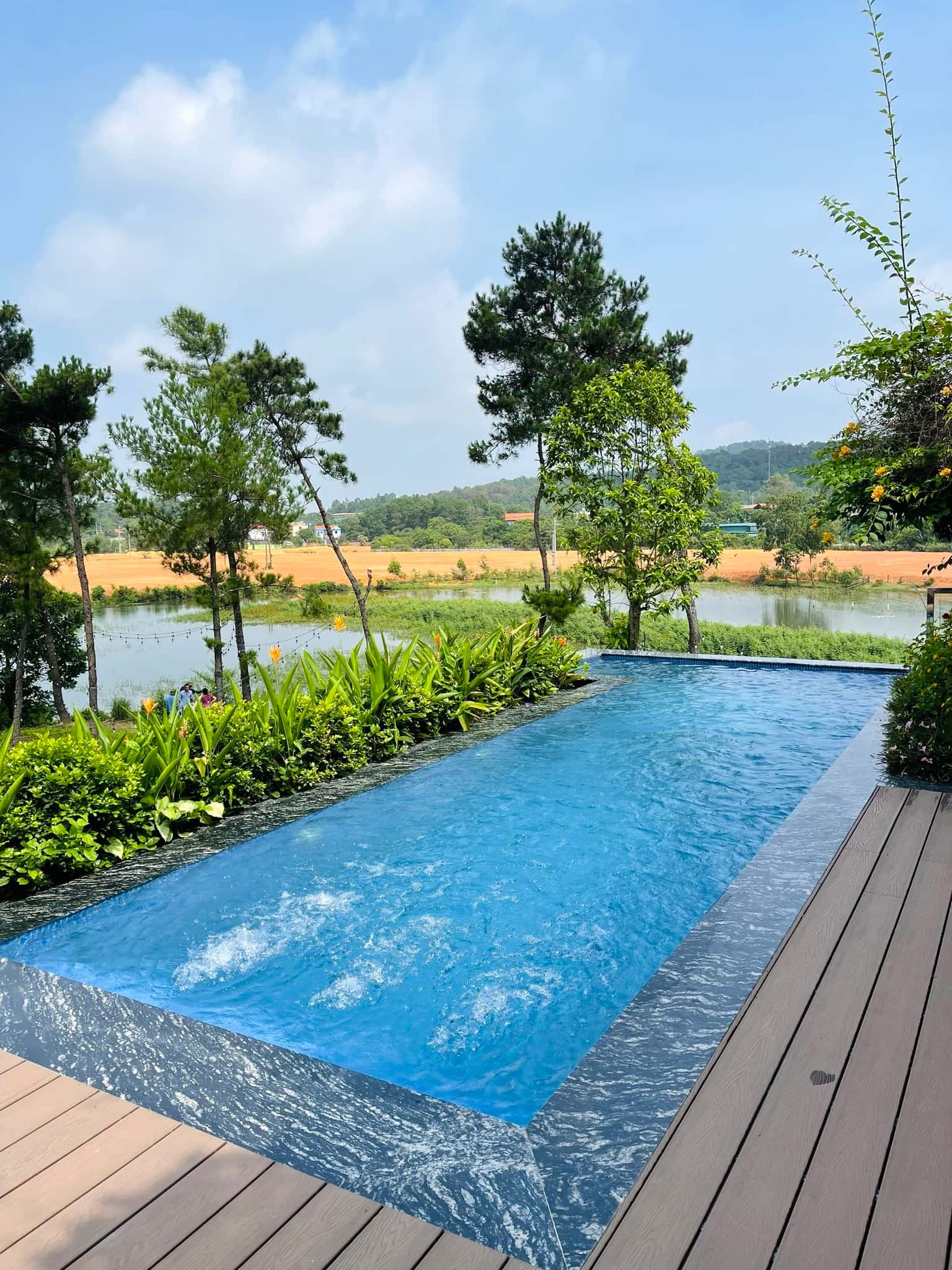 Bể bơi riêng 