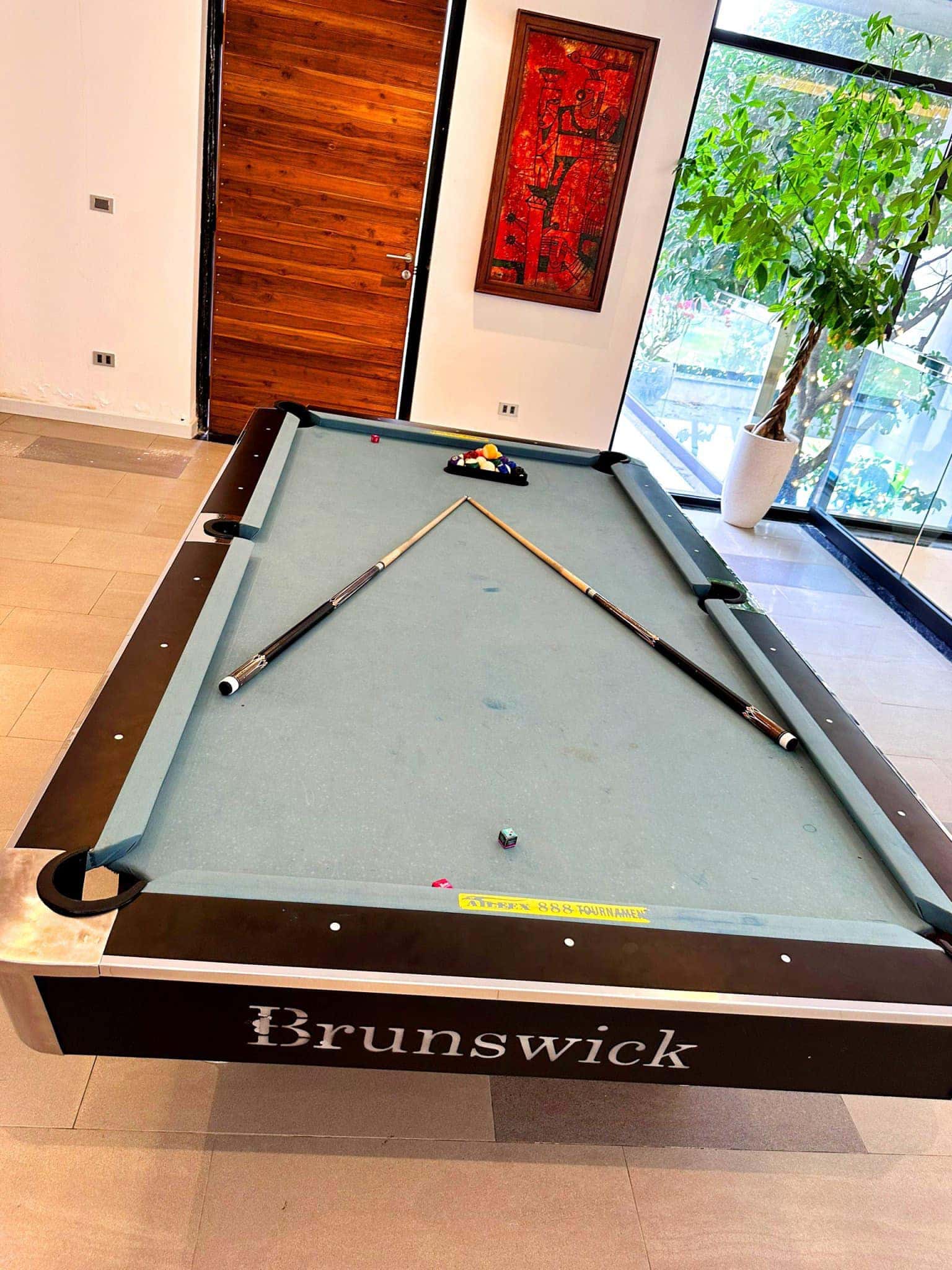 Billiard table