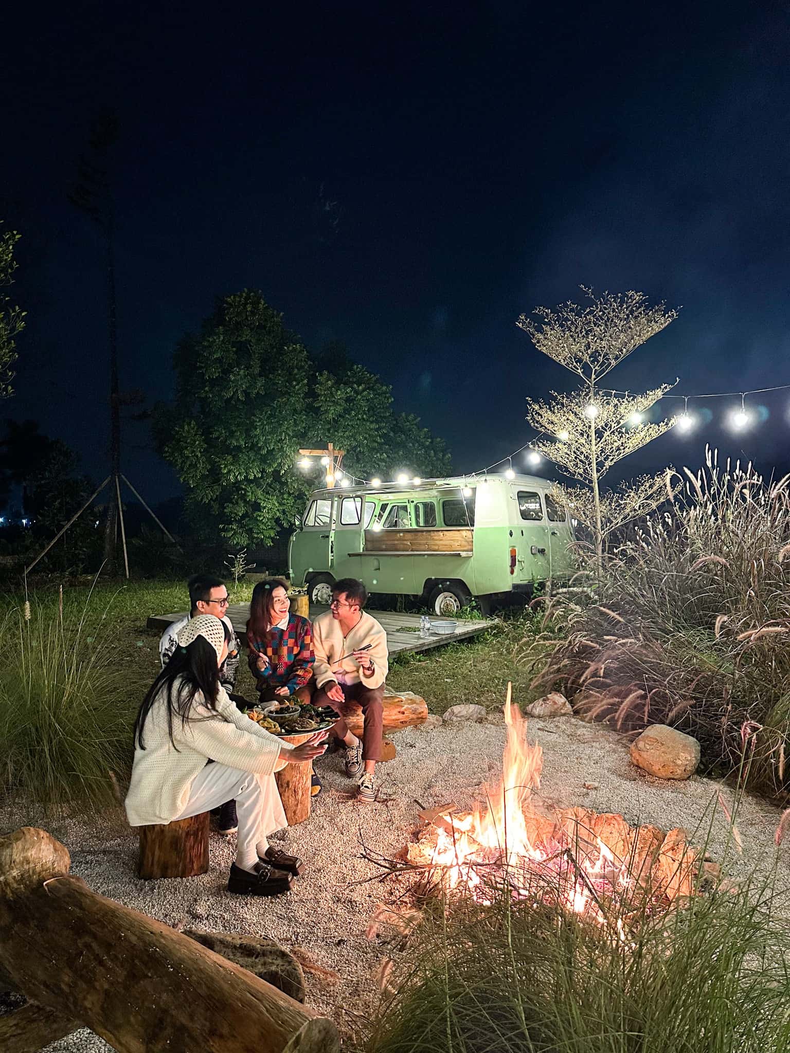 Campfire area