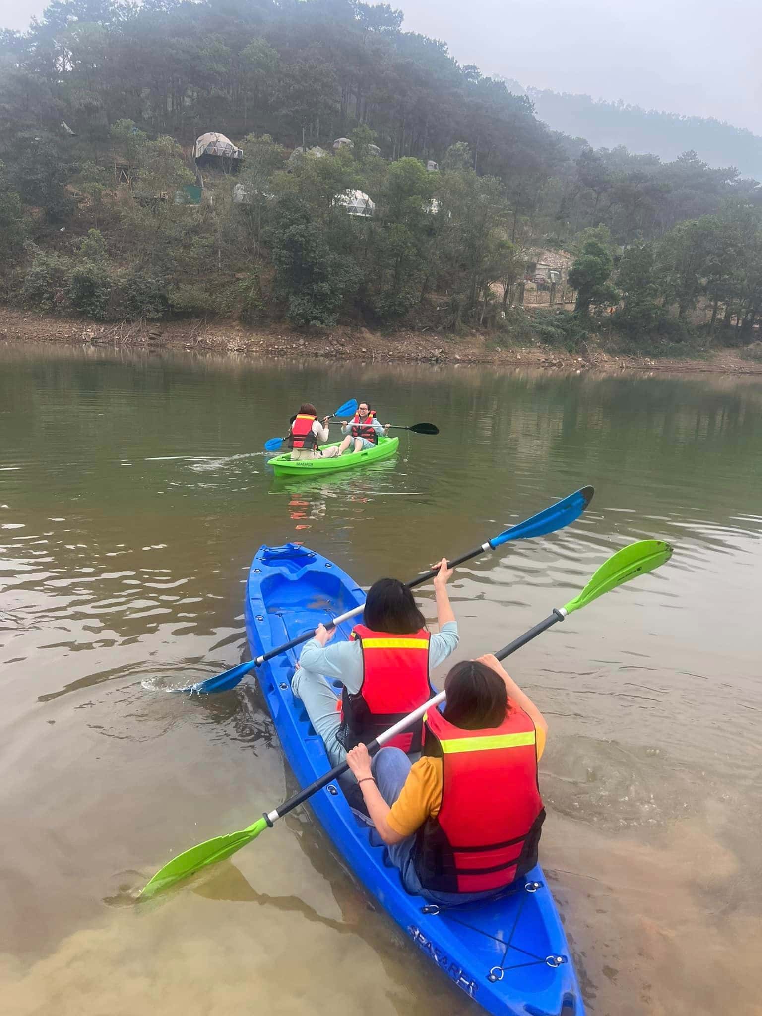 位于Sóc Sơn Đồng Đò湖的Đào Hoa Viên整区 — 照片 36