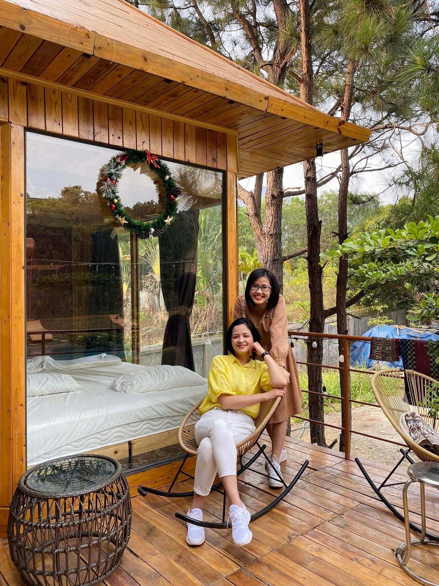 Outdoor tea table