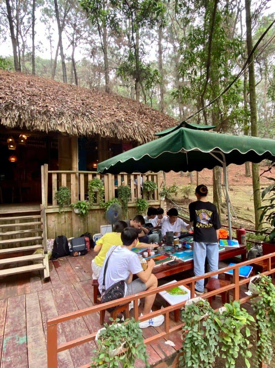khu du lich sinh thai ban rom 