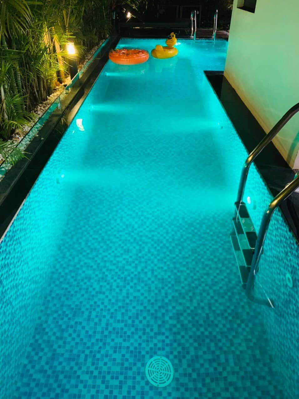 Private swimming pool