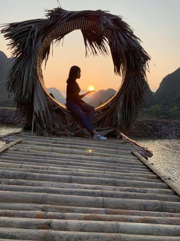 phong 4 nguoi view nui quoc khanh bamboo homestay ninh binh