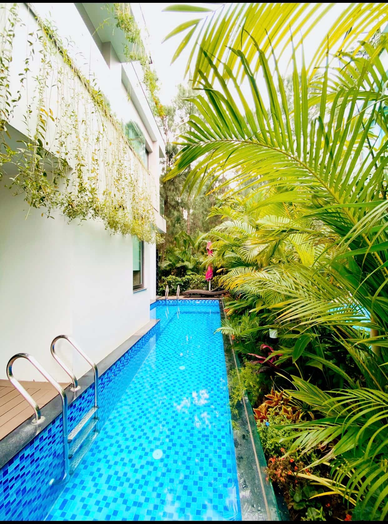 Private swimming pool
