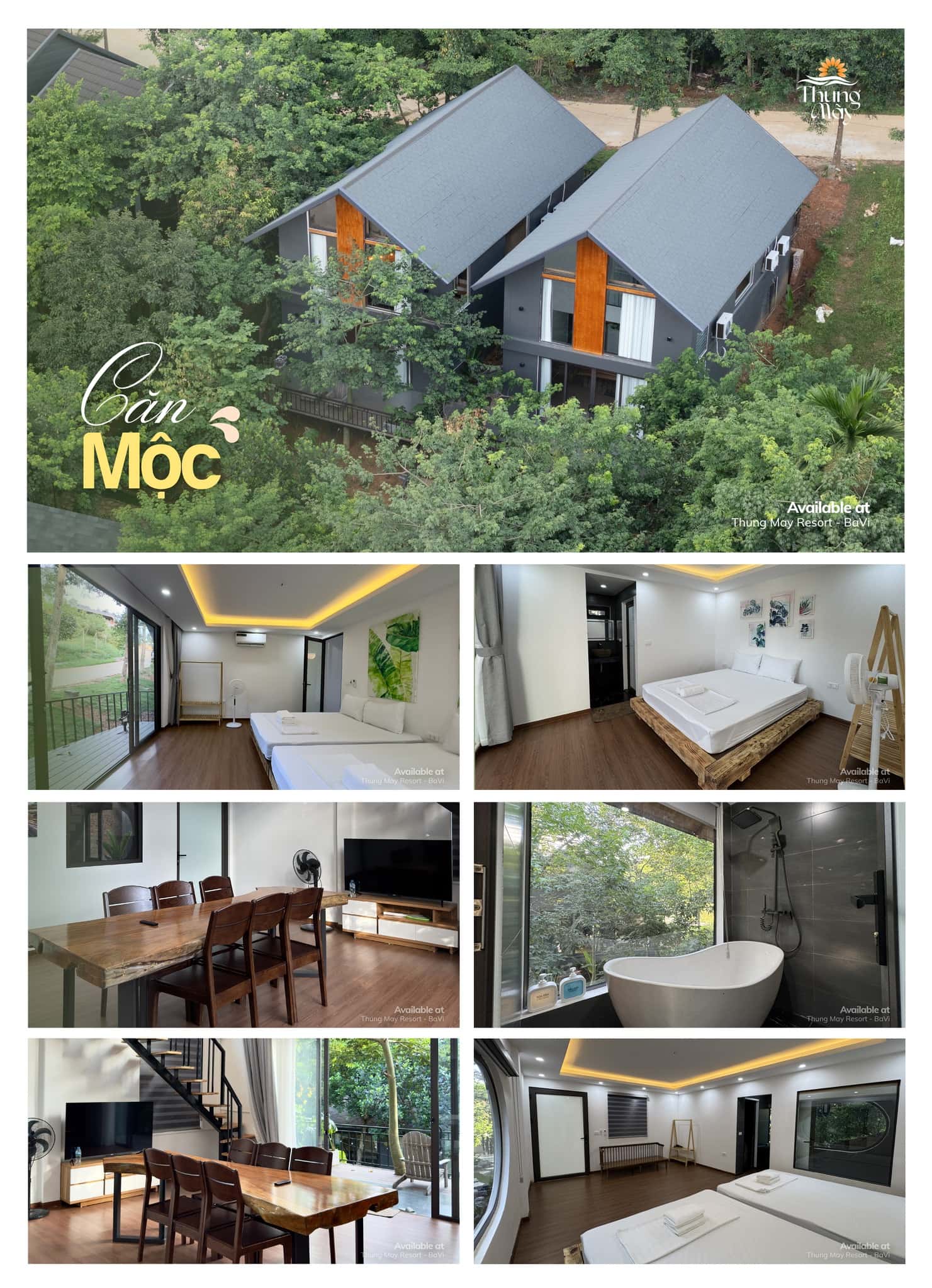 Mộc House (Thung Mây Resort) in Vân Hòa, Ba Vì — photo 4
