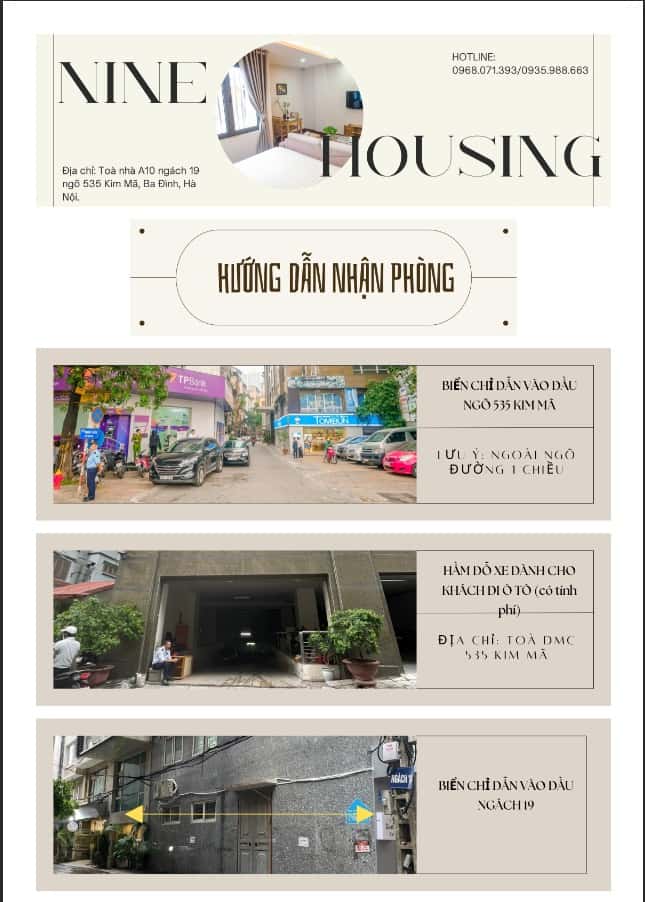 202号公寓 - Nine Housing (A10/19/535 Kim Mã)（湖景），Ba Đình — 照片 19