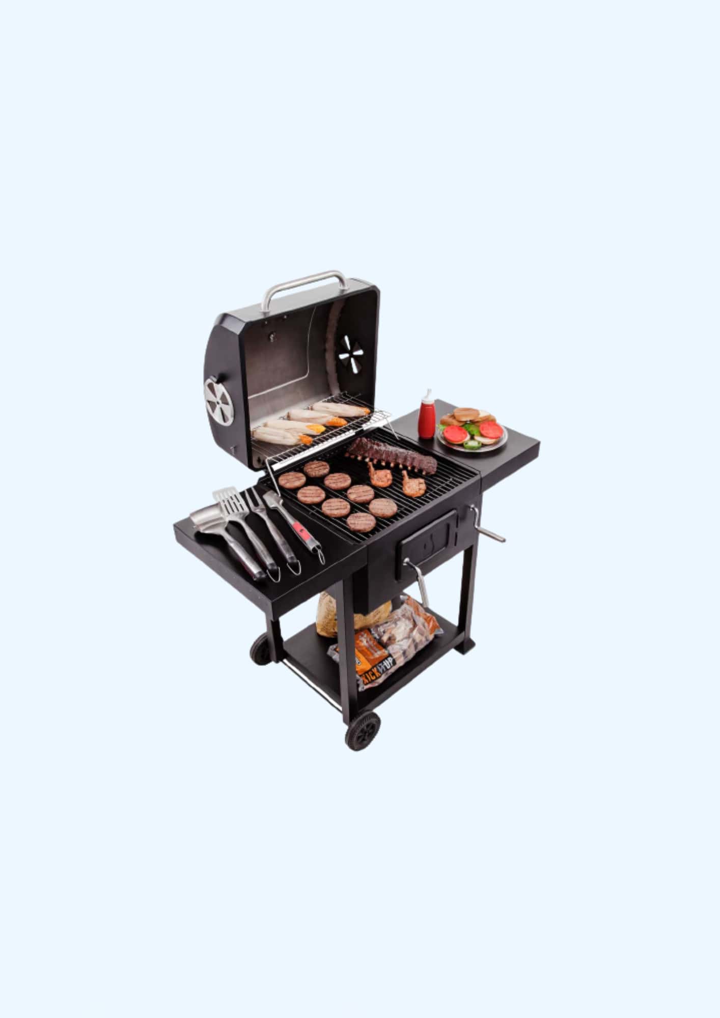Phí nhóm lò nướng BBQ