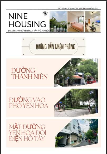 Căn hộ 301 - Nine Housing (30 Yên Hoa) - View Hồ Tây — ảnh 22