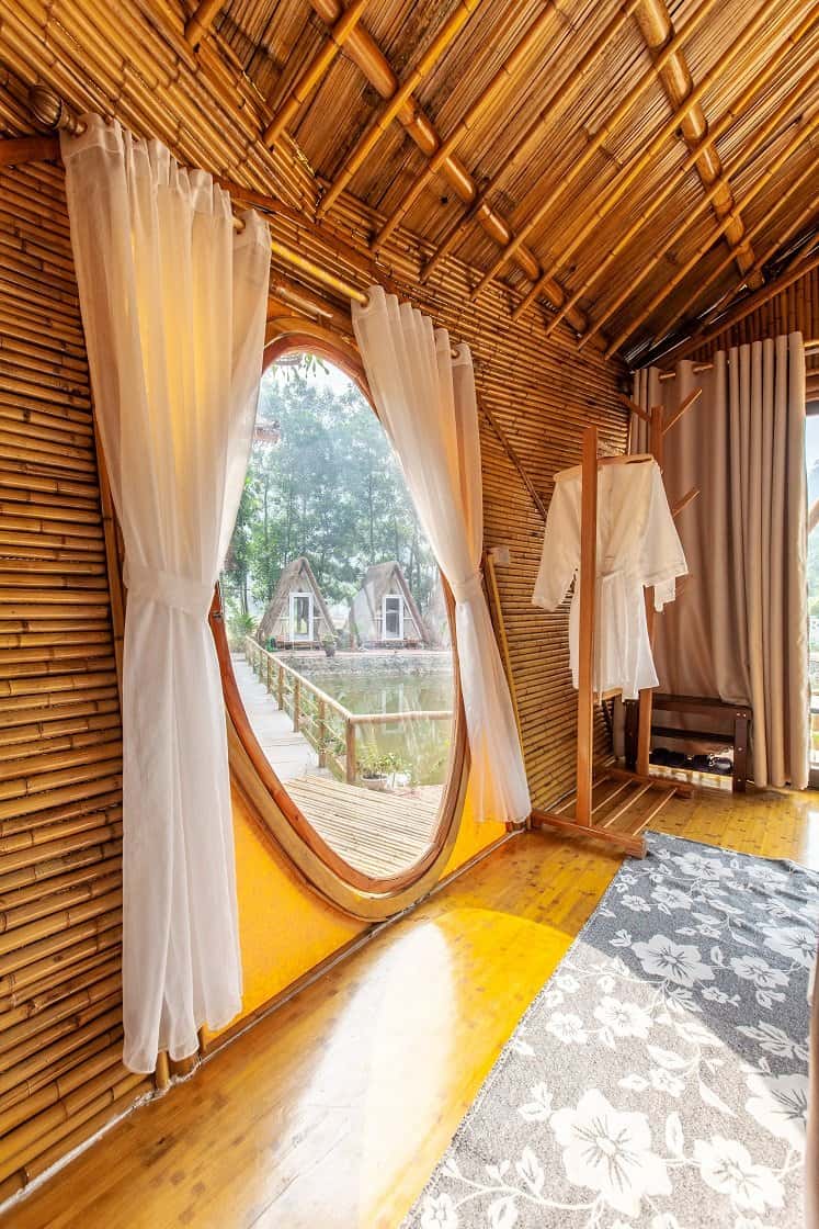 justfly trang an lamia bungalow bamboo bungalow ninh binh