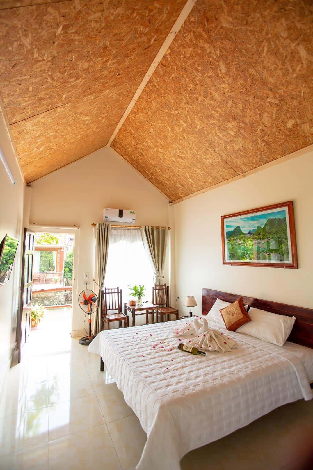 justfly bungalow view vuon anh duong homestay