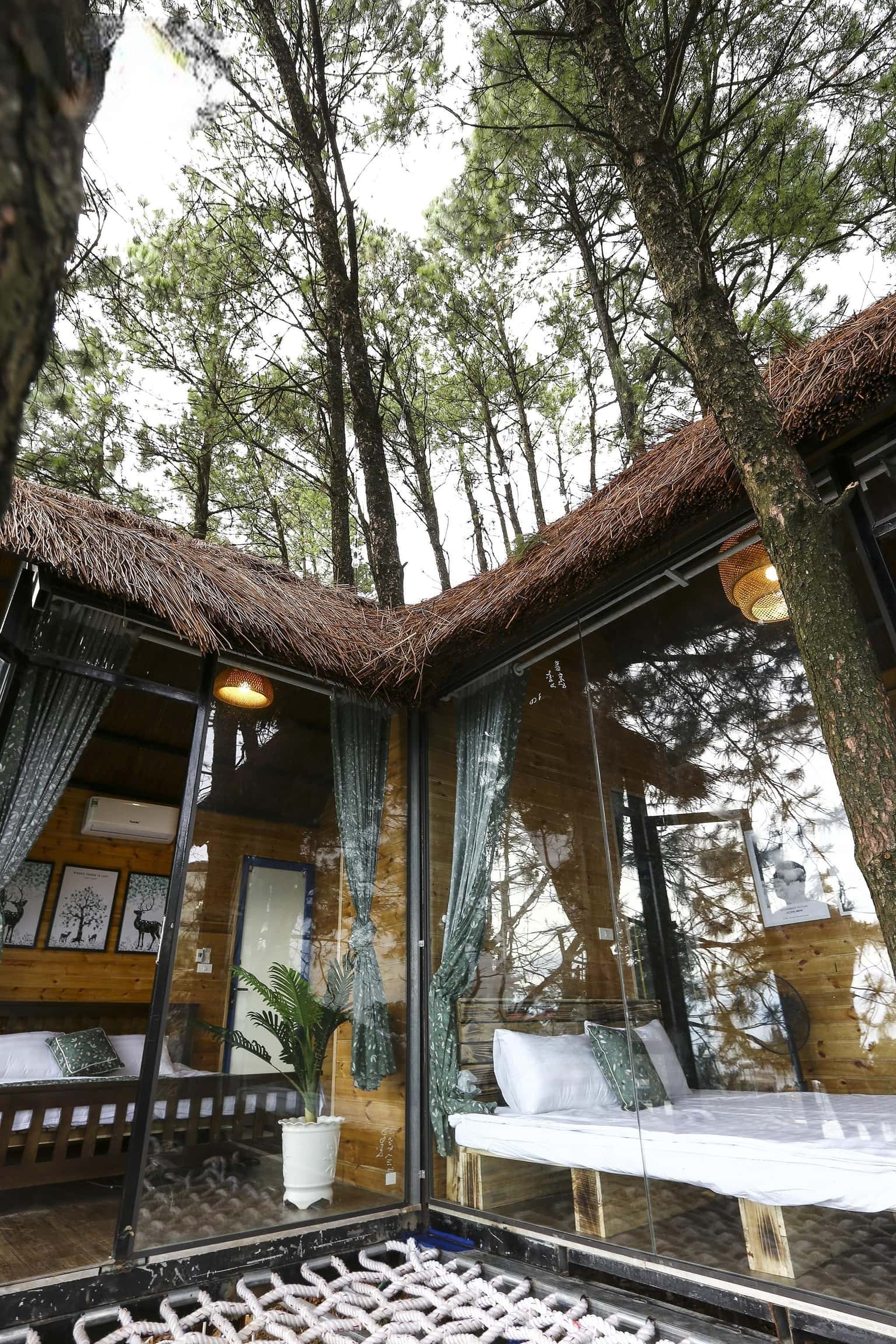 p214 nha 2 gian giuong luoi poko ecolodge tam dao