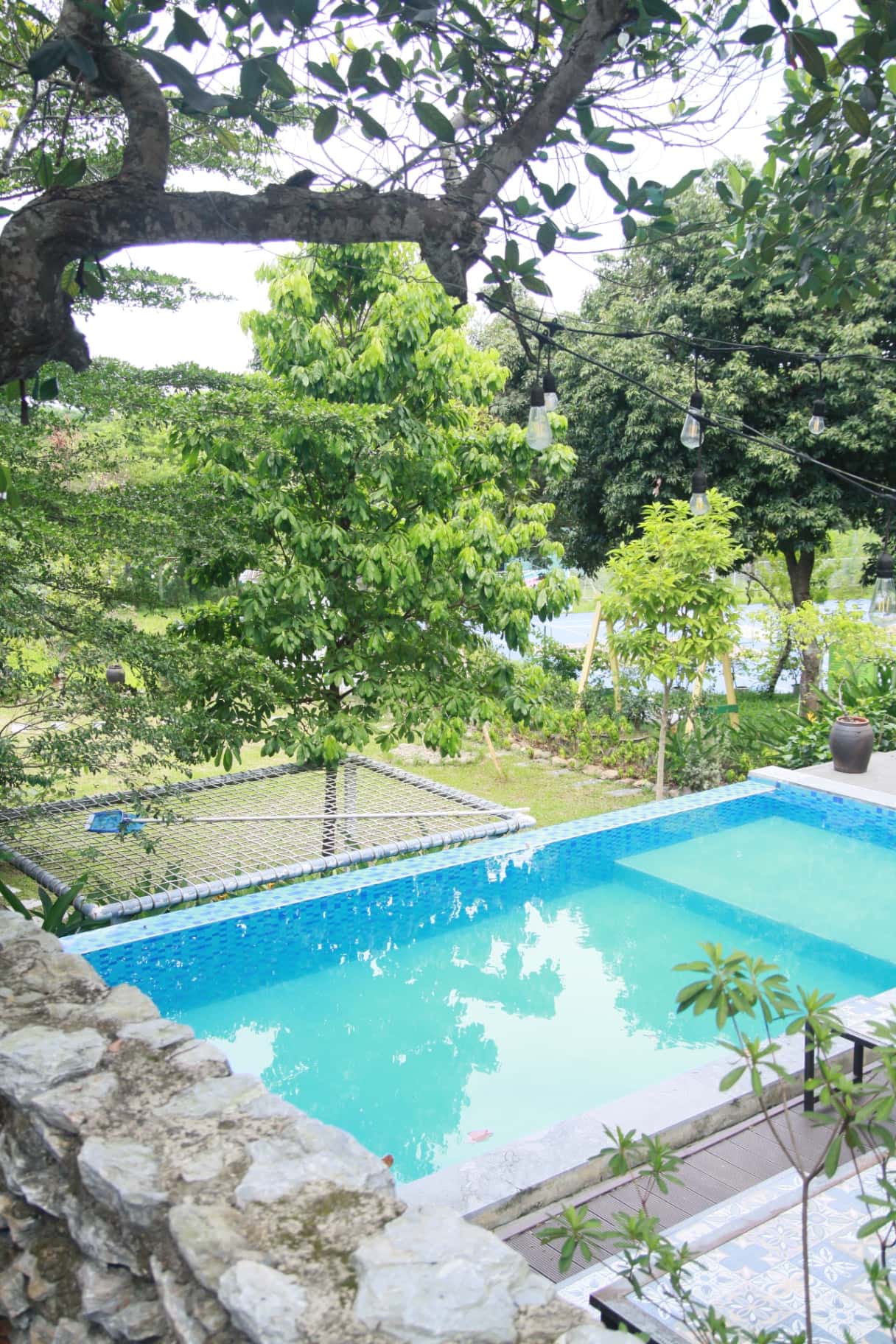 Private swimming pool