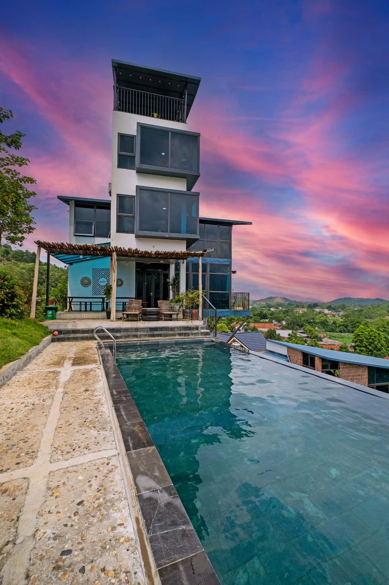 villa may green filed ba vi