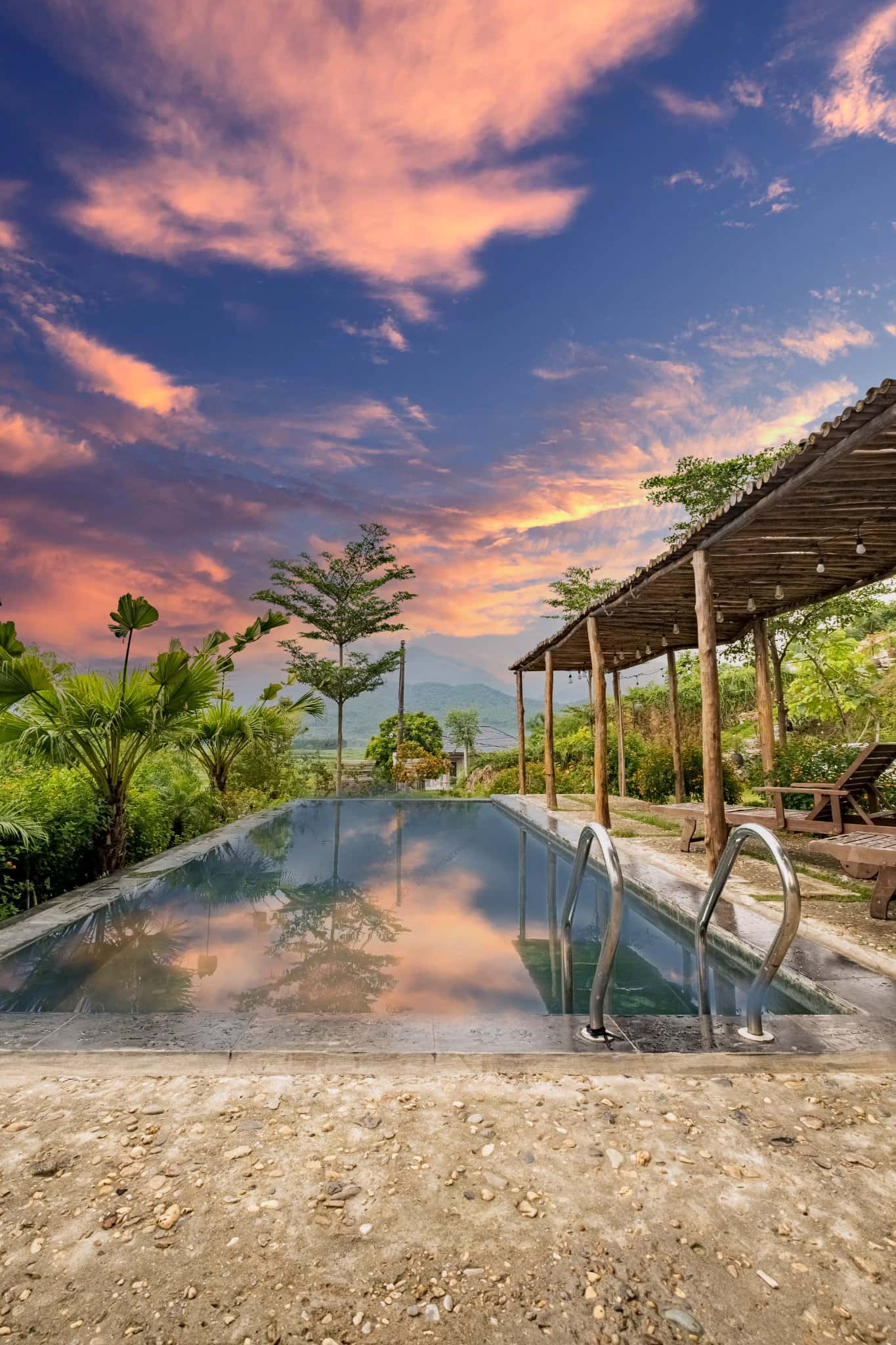 villa nang green filed ba vi