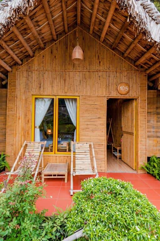 justfly deluxe triple garden view tam coc horizon bungalow