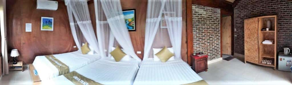 justfly phong triple view green peace bungalow ninh binh