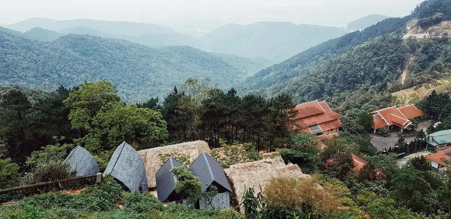 khuon vien chillout village tam dao 