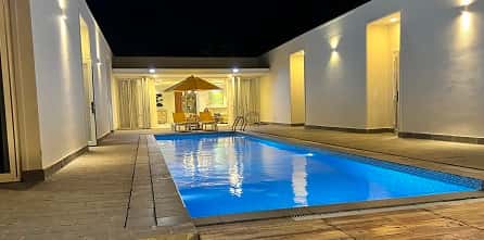 Private swimming pool