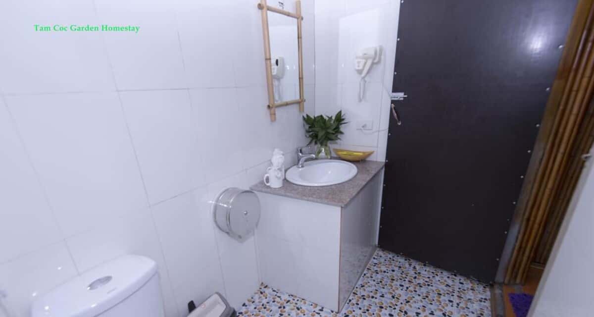 justfly bungalow 3 nguoi view be boi tam coc garden homestay ninh binh