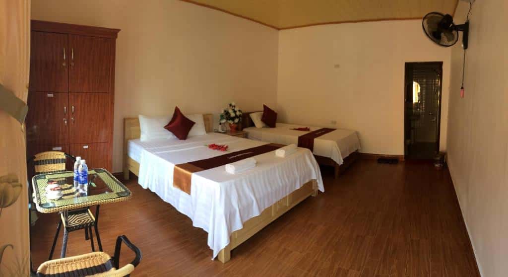 justfly twin room tam coc westlake homestay ninh binh