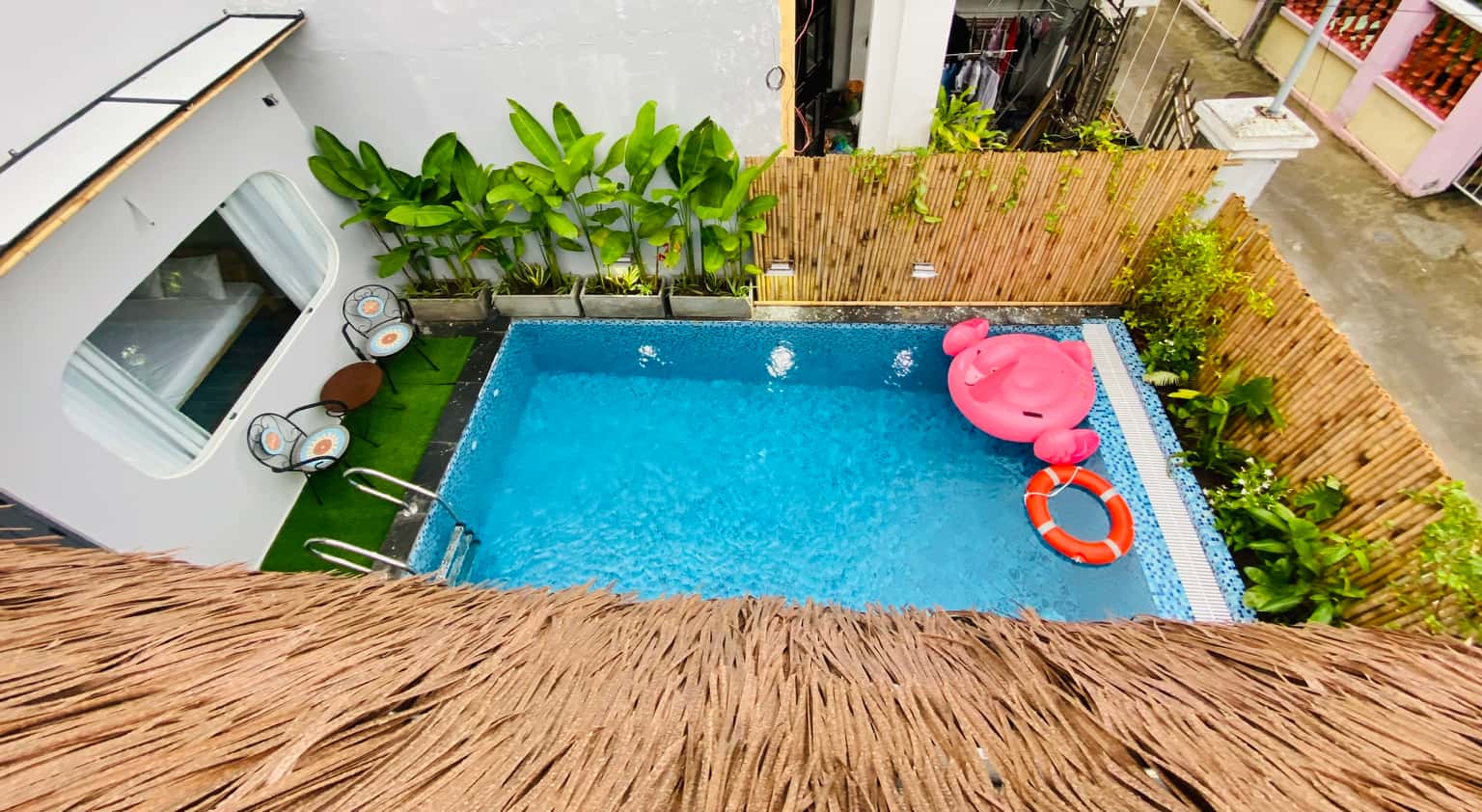 Private swimming pool