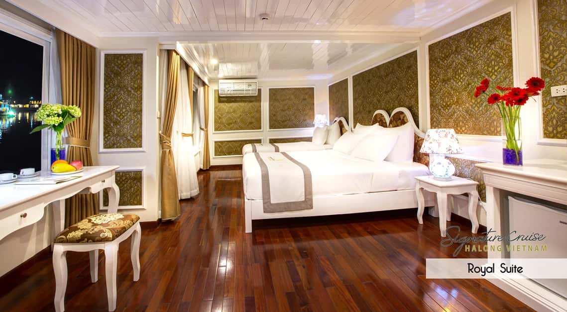 singnature cruise 16 cabins cruise ha-long bay