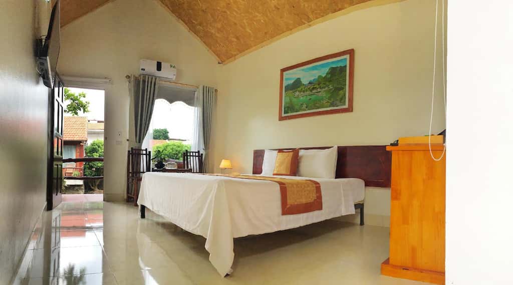 justfly bungalow view vuon anh duong homestay