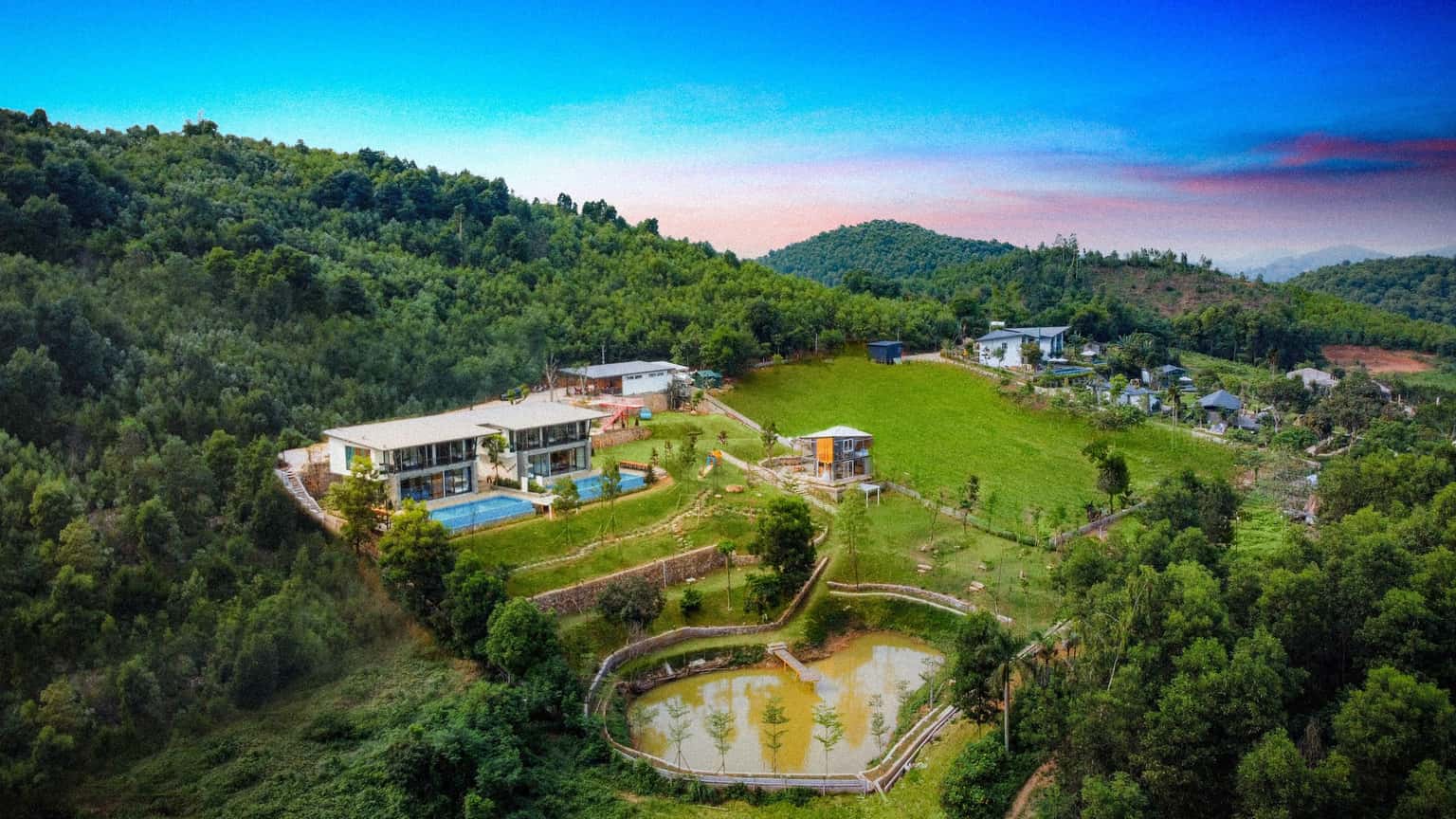 khuon vien villa de montana homestay ba vi ha noi 