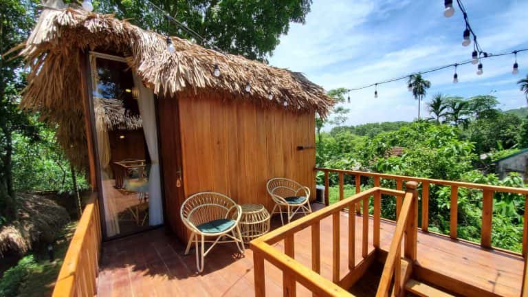 justfly tree house may tropical villas ba vi