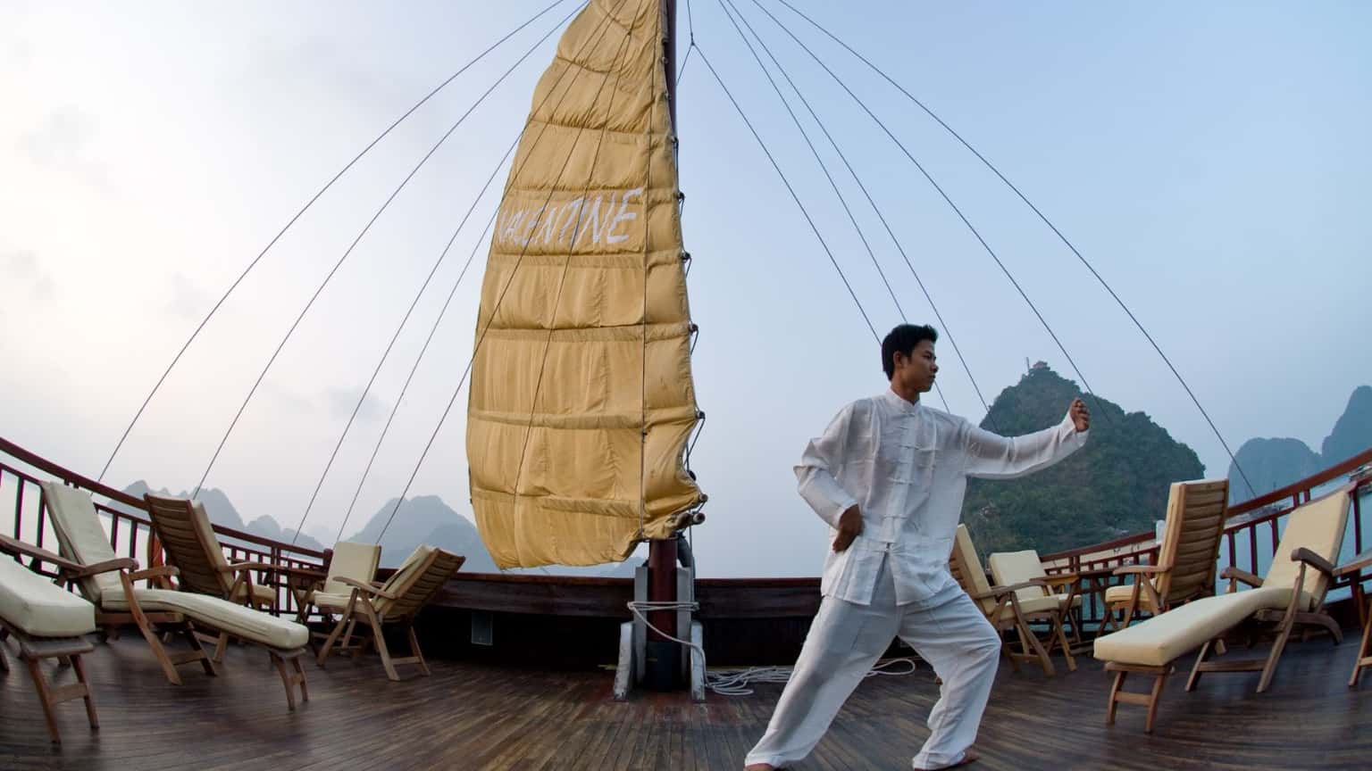 valentine premium indochina sail ha long bay