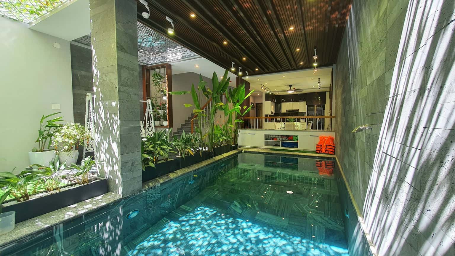 Private swimming pool